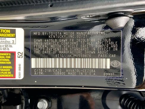 Used 2021 Toyota Camry SE image 36