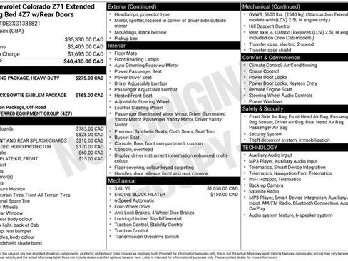 Used 2016 Chevrolet Colorado Z71 AWD/4WD image 5