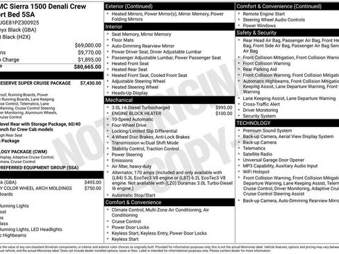 Used 2023 GMC Sierra 1500 Denali AWD/4WD image 4