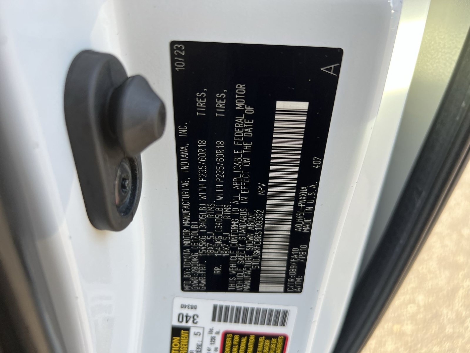 Used 2024 Toyota Sienna XLE w/ XLE Plus Package AWD/4WD image 30