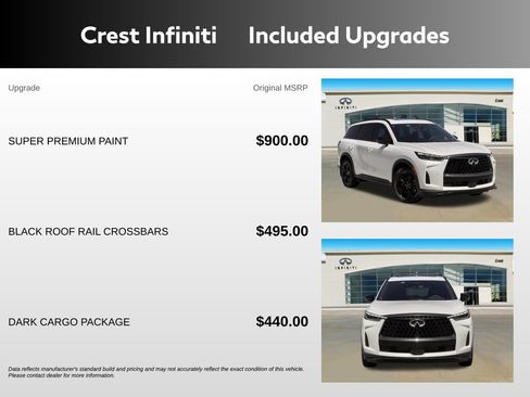 Certified 2026 INFINITI QX60 Sport w/ Dark Cargo Package AWD/4WD image 5