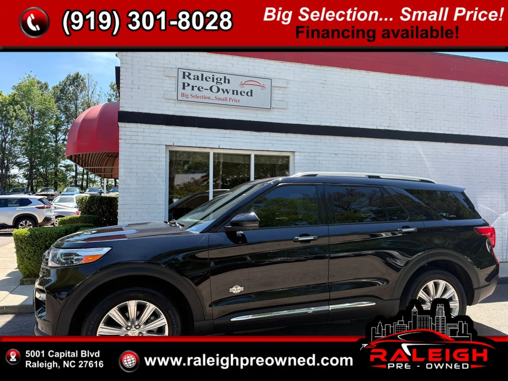 Used 2021 Ford Explorer King Ranch w/ Premium Technology Package AWD/4WD image 1