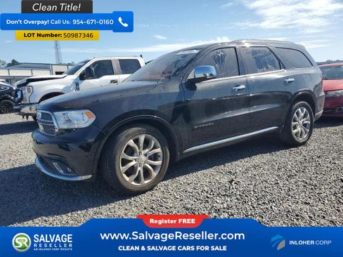 Used 2017 Dodge Durango Citadel w/ Premium Entertainment Group RWD image 1