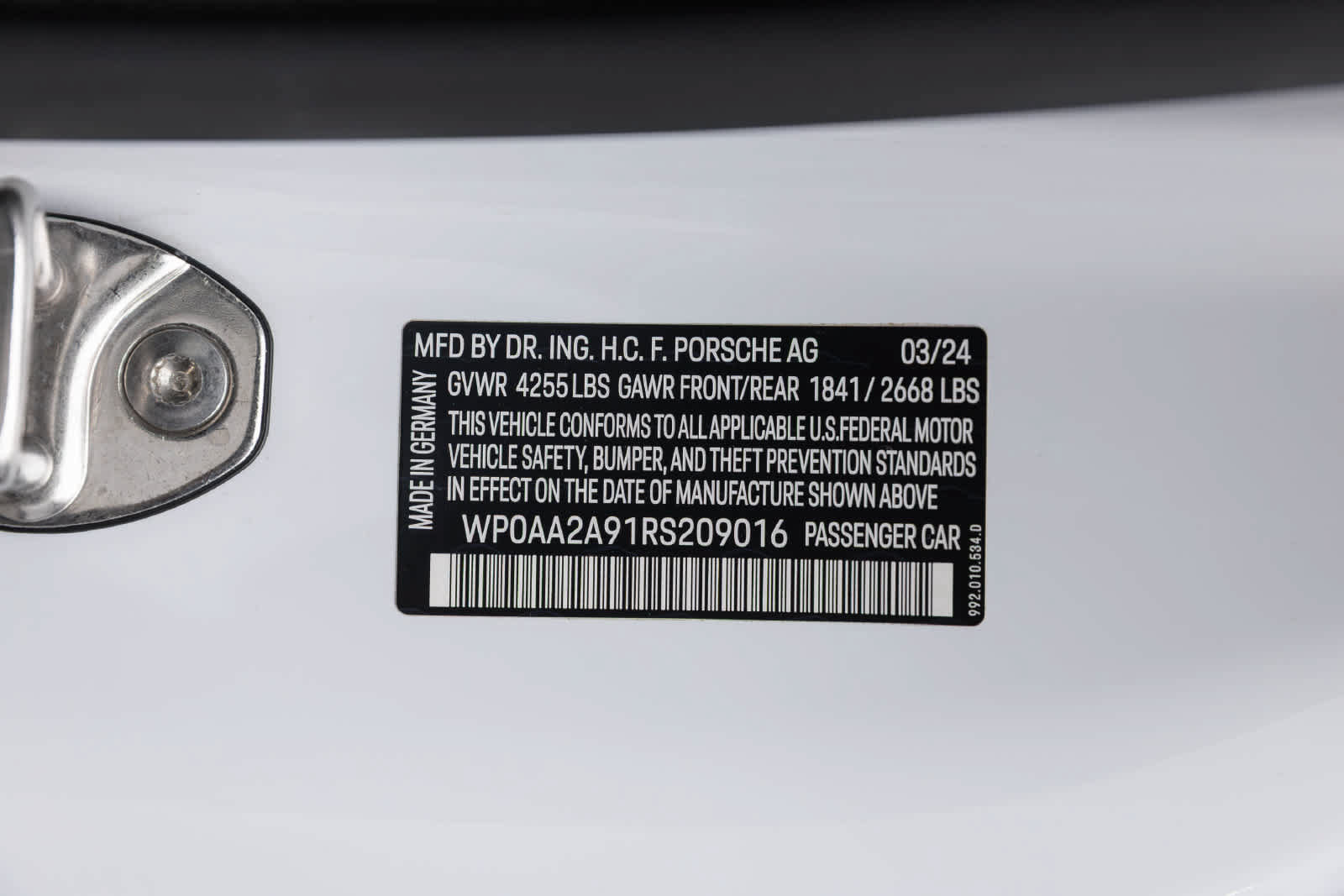 Used 2024 Porsche 911 Carrera T RWD image 20