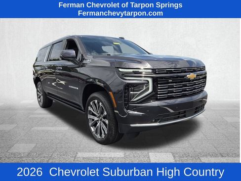 New 2026 Chevrolet Suburban High Country RWD image 1