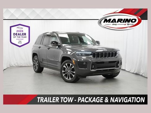 Certified 2025 Jeep Grand Cherokee Overland w/ Trailer Tow Package AWD/4WD image 1