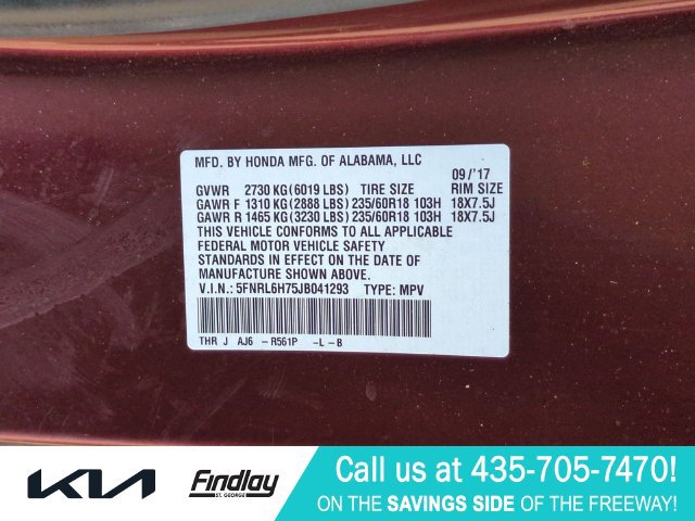 Used 2018 Honda Odyssey EX-L image 36