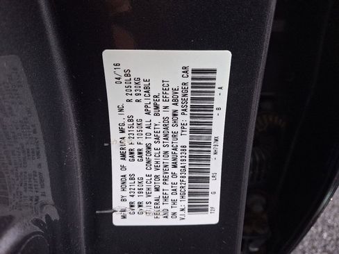 Used 2016 Honda Accord EX-L image 26