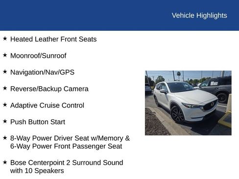 Used 2018 MAZDA CX-5 Grand Touring AWD/4WD image 13