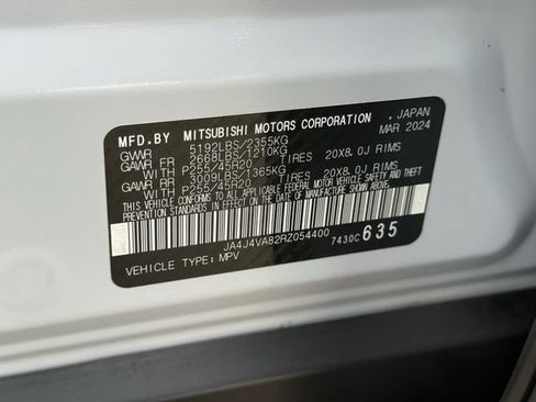 Used 2024 Mitsubishi Outlander SE Black Edition AWD/4WD image 35