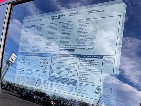 New 2026 Chevrolet Silverado 1500 Custom w/ LPO, Dark Essentials Package image 14