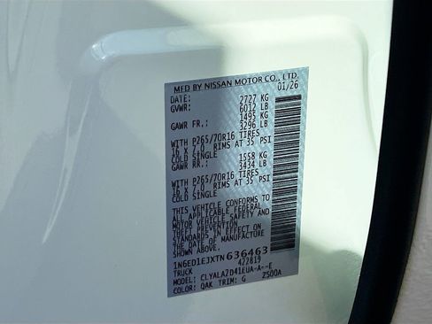 New 2026 Nissan Frontier S image 29