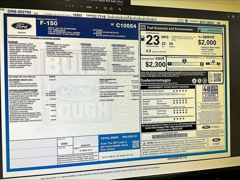 New 2025 Ford F150 XLT w/ Equipment Group 302A MID image 14