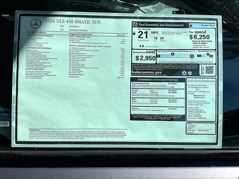 New 2026 Mercedes-Benz GLS 450 GLS 450 image 22