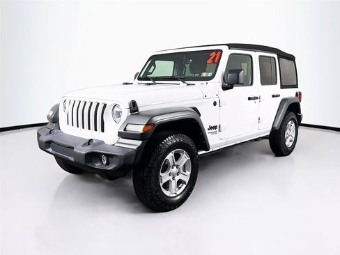 Used 2021 Jeep Wrangler Unlimited Sport AWD/4WD image 7