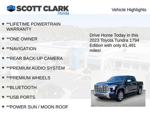 Used 2023 Toyota Tundra 1794 Edition RWD image 11