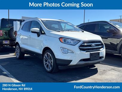 Certified 2021 Ford EcoSport Titanium w/ Interior Protection Package
