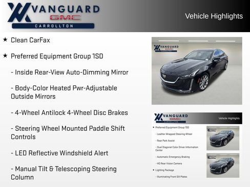 Used 2021 Cadillac CT5 Premium Luxury w/ Lighting Package image 5