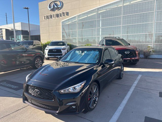 Used 2024 INFINITI Q50 Red Sport 400 w/ Black Opal Edition RWD image 12