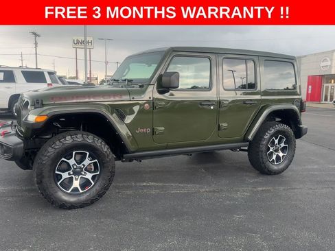 Used 2022 Jeep Wrangler Unlimited Rubicon w/ LED Lighting Group AWD/4WD image 4