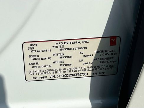 Used 2019 Tesla Model X Long Range image 29