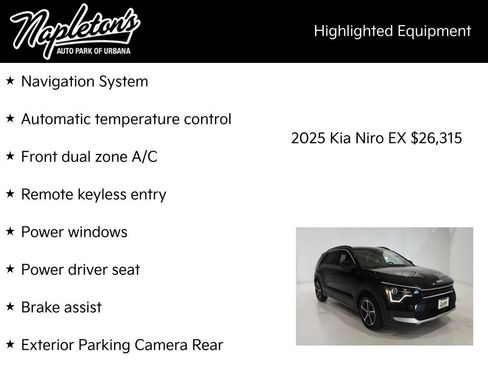 Certified 2025 Kia Niro EX FWD image 16