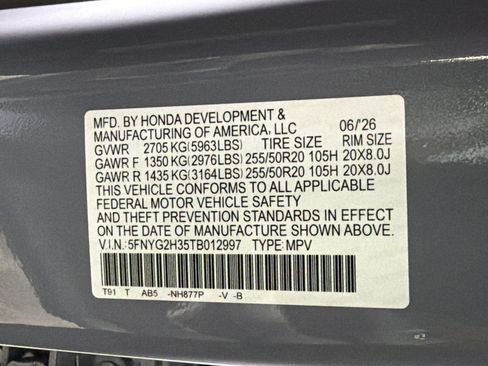 New 2026 Honda Pilot Sport image 16