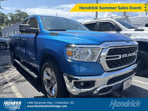 Used 2022 RAM 1500 Big Horn w/ Trailer Tow Group RWD image 1