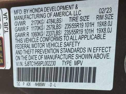 Certified 2023 Acura RDX FWD w/ Technology Package image 33