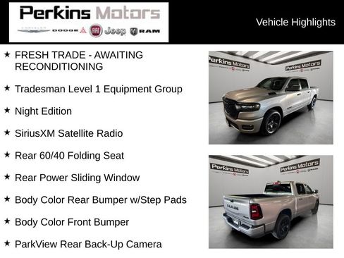 Used 2025 RAM 1500 Tradesman w/ Night Edition AWD/4WD image 7