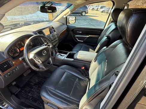 Used 2015 Nissan Armada Platinum w/ 2nd Row Captain Seat Package image 24