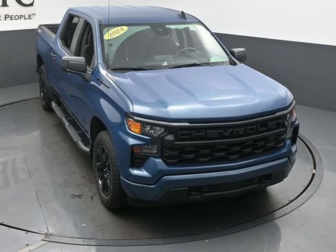 Used 2024 Chevrolet Silverado 1500 Custom w/ Turbomax Blackout Package AWD/4WD image 63