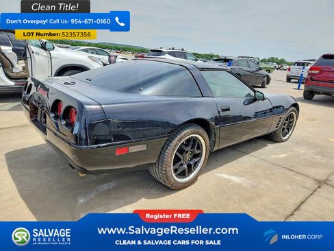 Used 1991 Chevrolet Corvette Coupe RWD image 4