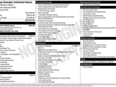 Used 2017 Jeep Wrangler Unlimited Sahara w/ Connectivity Group image 31