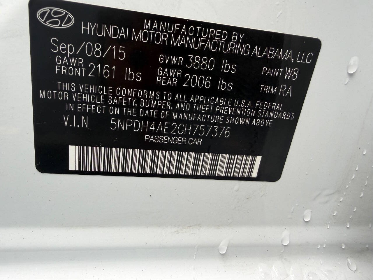 Used 2016 Hyundai Elantra SE FWD image 17