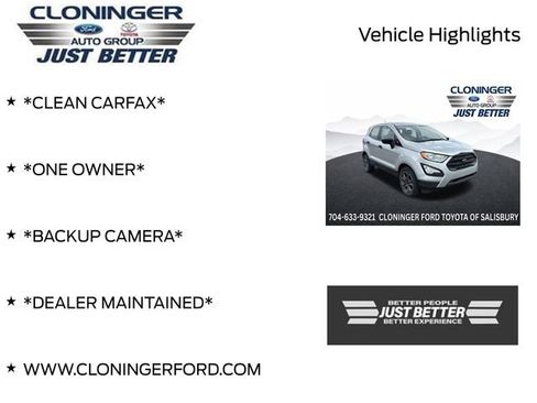 Used 2021 Ford EcoSport S FWD image 3