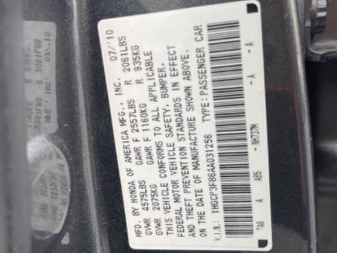 Used 2010 Honda Accord EX-L image 17