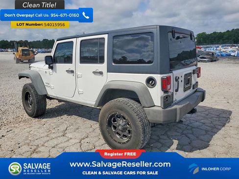 Used 2014 Jeep Wrangler Unlimited Sport w/ Quick Order Package 24S AWD/4WD image 3