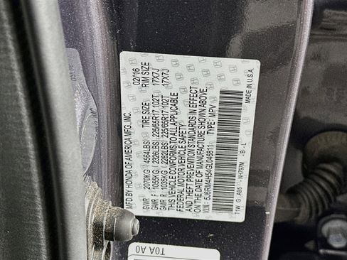 Used 2016 Honda CR-V EX image 12