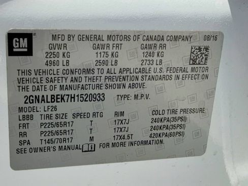 Used 2017 Chevrolet Equinox LS FWD image 25
