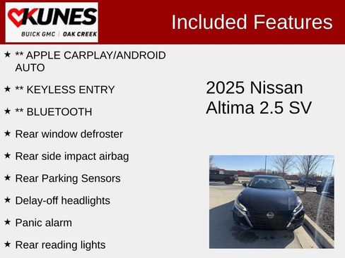 Used 2025 Nissan Altima 2.5 SV image 2