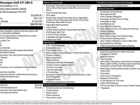 Used 2024 Volkswagen GTI S FWD image 1