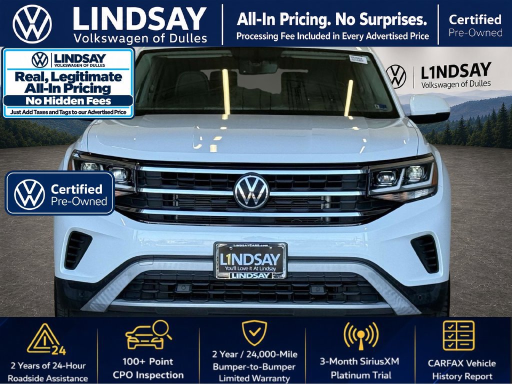 Used 2023 Volkswagen Atlas SE w/ Black Wheel Package AWD/4WD image 3