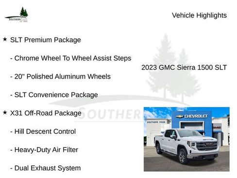 Used 2023 GMC Sierra 1500 SLT w/ SLT Premium Package image 23