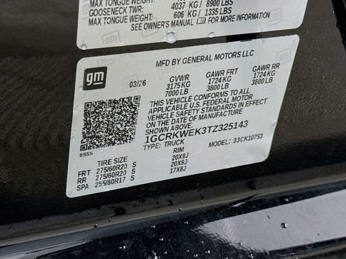 New 2026 Chevrolet Silverado 1500 RST w/ RST Select Package AWD/4WD image 32