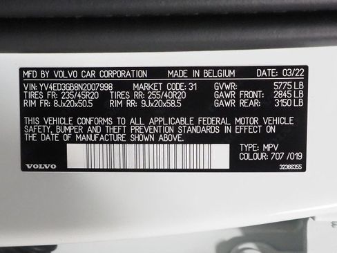 Used 2022 Volvo C40 P8 Recharge Ultimate image 71