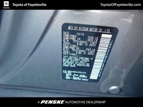 Used 2020 Nissan Armada Platinum w/ Captain's Chairs Package AWD/4WD image 12