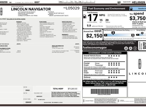 Used 2017 Lincoln Navigator Select image 4