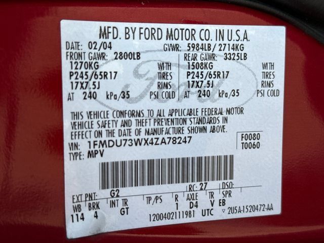 Used 2004 Ford Explorer XLT AWD/4WD image 24