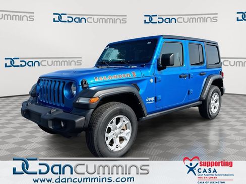 Used 2021 Jeep Wrangler Unlimited Sport AWD/4WD image 1